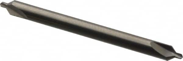 Hertel - #1 Plain Cut 82° Incl Angle Solid Carbide Combo Drill & Countersink - A1 Tooling