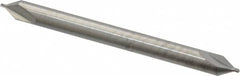 Hertel - #00 Plain Cut 60° Incl Angle Solid Carbide Combo Drill & Countersink - A1 Tooling