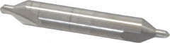 Hertel - #4 Plain Cut 60° Incl Angle Solid Carbide Combo Drill & Countersink - A1 Tooling