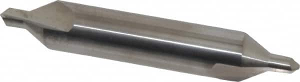 Hertel - #6 Plain Cut 60° Incl Angle Solid Carbide Combo Drill & Countersink - A1 Tooling