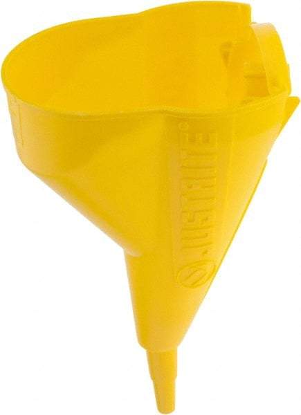 Justrite - 11-1/4 Inch Long, Safety Can Poly Funnel - 1/2 Inch Diameter, Compatible with Type I Safety Cans - A1 Tooling