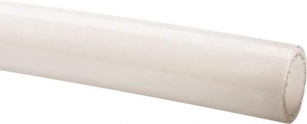 Made in USA - 3/4" ID x 1" OD, 1/8" Wall Thickness, Cut to Length (100' Standard Length) LLDPE Tube - Natural, 154 Max psi, 44 Shore D Hardness - A1 Tooling