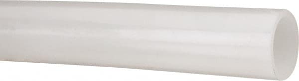 Made in USA - 1-1/8" ID x 1-3/8" OD, 1/8" Wall Thickness, Cut to Length (100' Standard Length) LLDPE Tube - Natural, 108 Max psi, 44 Shore D Hardness - A1 Tooling