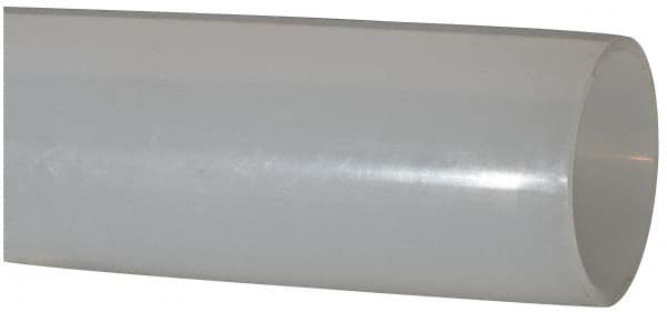 Made in USA - 2" ID x 2-1/4" OD, 1/8" Wall Thickness, Cut to Length (100' Standard Length) LLDPE Tube - Natural, 63 Max psi, 44 Shore D Hardness - A1 Tooling