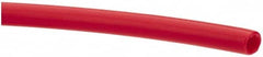 Made in USA - 1/4" ID x 3/8" OD, 1/16" Wall Thickness, Cut to Length (100' Standard Length) LLDPE Tube - Red, 214 Max psi, 44 Shore D Hardness - A1 Tooling