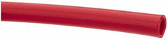 Made in USA - 3/8" ID x 1/2" OD, 1/16" Wall Thickness, Cut to Length (100' Standard Length) LLDPE Tube - Red, 153 Max psi, 44 Shore D Hardness - A1 Tooling