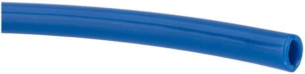 Made in USA - 11/64" ID x 1/4" OD, 0.04" Wall Thickness, Cut to Length (100' Standard Length) LLDPE Tube - Blue, 205 Max psi, 44 Shore D Hardness - A1 Tooling