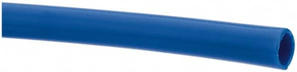 Made in USA - 3/8" ID x 1/2" OD, 1/16" Wall Thickness, Cut to Length (100' Standard Length) LLDPE Tube - Blue, 153 Max psi, 44 Shore D Hardness - A1 Tooling