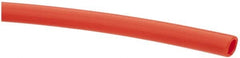 Made in USA - 1/4" ID x 3/8" OD, 1/16" Wall Thickness, Cut to Length (100' Standard Length) LLDPE Tube - Orange, 214 Max psi, 44 Shore D Hardness - A1 Tooling