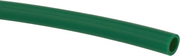 Made in USA - 11/64" ID x 1/4" OD, 0.04" Wall Thickness, Cut to Length (100' Standard Length) LLDPE Tube - Green, 205 Max psi, 44 Shore D Hardness - A1 Tooling