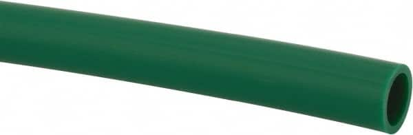 Made in USA - 3/8" ID x 1/2" OD, 1/16" Wall Thickness, Cut to Length (100' Standard Length) LLDPE Tube - Green, 153 Max psi, 44 Shore D Hardness - A1 Tooling