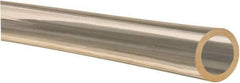 Made in USA - 3/4" ID x 1" OD, 1/8" Wall Thickness, Cut to Length (50' Standard Length) Ester Urethane Tube - Natural, 55 Max psi, 85 Shore A Hardness - A1 Tooling