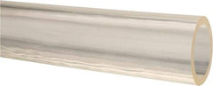 Made in USA - 7/8" ID x 1-1/8" OD, 1/8" Wall Thickness, Cut to Length (50' Standard Length) Ester Urethane Tube - Natural, 45 Max psi, 85 Shore A Hardness - A1 Tooling