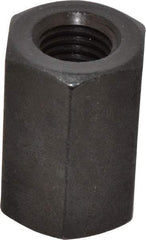 Gibraltar - 3/4-10 UNC, 1-7/8" OAL Steel Standard Coupling Nut - Black Oxide Coated, 1-1/4" Width Across Flats - A1 Tooling