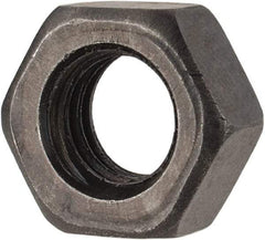 Gibraltar - 5/16-18 UNC Steel Right Hand Heavy Hex Nut - 1/2" Across Flats, 17/64" High, Black Oxide Finish - A1 Tooling