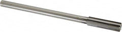 Made in USA - 0.56" Carbide-Tipped 6 Flute Chucking Reamer - Straight Flute, 7/16" Straight Shank, 2" Flute Length, 8" OAL - A1 Tooling