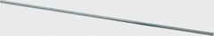 Made in USA - 12" Long x 1/8" High x 1/8" Wide, Zinc-Plated Undersized Key Stock - C1018 Steel - A1 Tooling