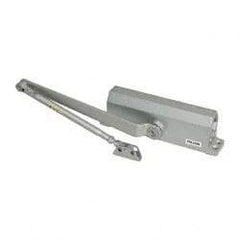 Falcon - 36" Door Width, Light-Duty ADA Complaint Door Closer Manual Damper - Aluminum Finish - A1 Tooling