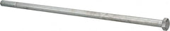 Value Collection - 1/2-13 UNC, 14" Length Under Head Hex Head Cap Screw - Partially Threaded, Grade 2 Steel, Zinc-Plated Finish, 3/4" Hex - A1 Tooling