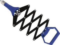 RivetKing - Scissor Action Hand Riveter - 3/32 to 3/16" Rivet Capacity, 14" OAL - A1 Tooling