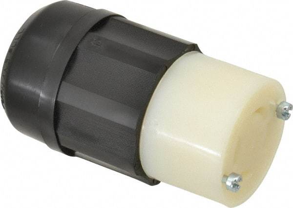 Leviton - 125/250 VAC, 30 Amp, L14-30R Configuration, Industrial Grade, Self Grounding Connector - 1 Phase, 3 Poles, 0.595 to 1.15 Inch Cord Diameter - A1 Tooling