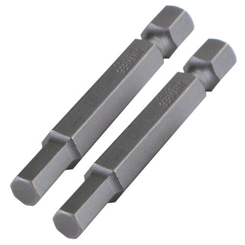 Hex Metric Power Bit 5.0 × 50mm (2 Bit Pack) - A1 Tooling