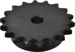 Browning - 18 Teeth, 5/8" Chain Pitch, Chain Size 50, Min Plain Bore Sprocket - 5/8" Bore Diam, 3.599" Pitch Diam, 3.92" Outside Diam - A1 Tooling