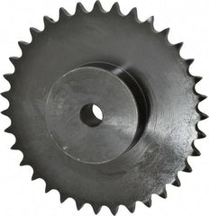 Browning - 35 Teeth, 5/8" Chain Pitch, Chain Size 50, Min Plain Bore Sprocket - 3/4" Bore Diam, 6.972" Pitch Diam, 7.32" Outside Diam - A1 Tooling