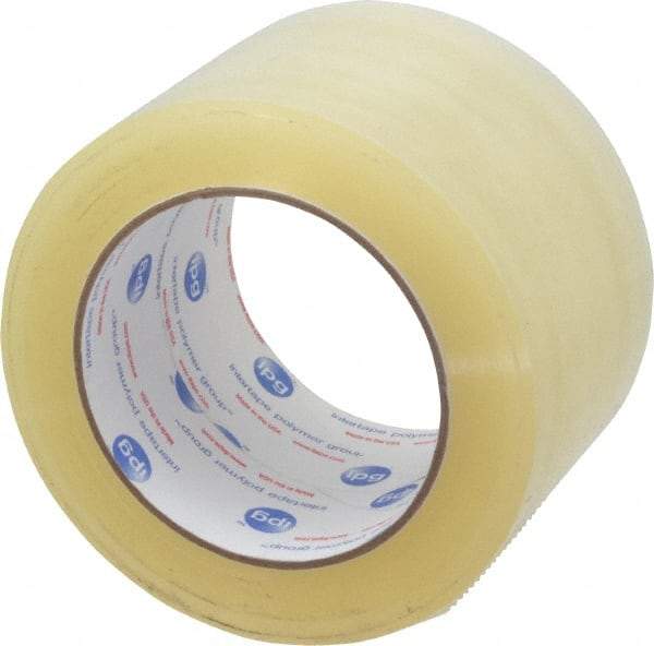 Intertape - 3" x 110 Yd Clear Acrylic Adhesive Sealing Tape - Polypropylene Film Backing, 2.1 mil Thick, 27 Lb Tensile Strength, Series 400 - A1 Tooling