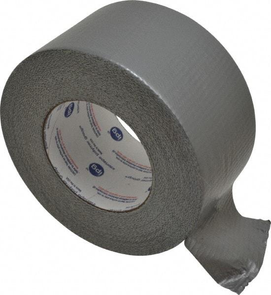 Intertape - 3" x 55m Silver Duct Tape - 9 mil, Rubber Adhesive, Polyethylene Cloth Backing, 18 Lb/ln Tensile Strength, 32°F to 160°F, Series AC20 - A1 Tooling