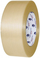 Intertape - 3" x 60 Yd Clear Rubber Adhesive Packaging Tape - Polyester Film Backing, 7.5 mil Thick, 333 Lb Tensile Strength, Series RG16 - A1 Tooling