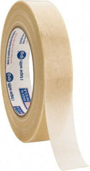 Intertape - 1" x 60 Yd Clear Rubber Adhesive Packaging Tape - Polyester Film Backing, 5.6 mil Thick, 175 Lb Tensile Strength, Series RG15 - A1 Tooling