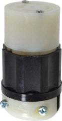 Leviton - 120/208 VAC, 20 Amp, NonNEMA Configuration, Industrial Grade, Ungrounded Connector - 3 Phase, 4 Poles, 0.385 to 0.895 Inch Cord Diameter - A1 Tooling