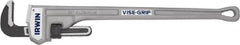 Irwin - 36" Aluminum Straight Pipe Wrench - 5" Pipe Capacity - A1 Tooling