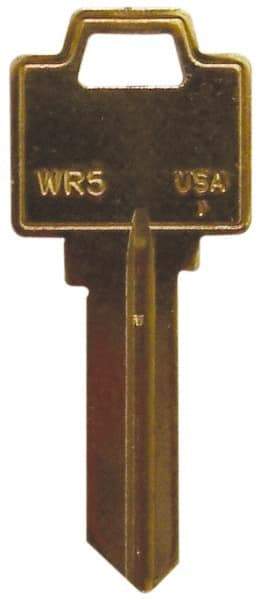 Made in USA - Weiser Key Blank - Brass - A1 Tooling