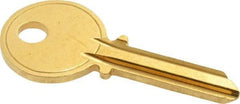 Made in USA - Yale Key Blank - Brass - A1 Tooling