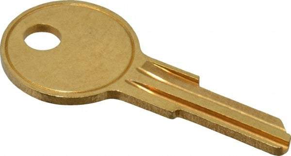 Made in USA - Yale Key Blank - Brass - A1 Tooling