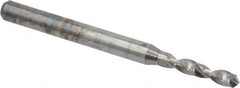 Hertel - #43, 130° Drill Point, 1/8" Shank Diam, Fast Spiral Circuit Board Drill Bit - A1 Tooling