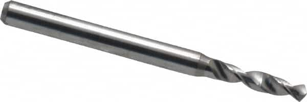 Hertel - #39, 130° Drill Point, 1/8" Shank Diam, Fast Spiral Circuit Board Drill Bit - A1 Tooling