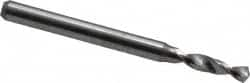 Hertel - #38, 130° Drill Point, 1/8" Shank Diam, Fast Spiral Circuit Board Drill Bit - A1 Tooling