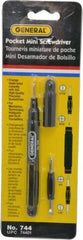 General - 3 Piece Bit Screwdriver - Phillips, Slotted, 4-in-1 - A1 Tooling