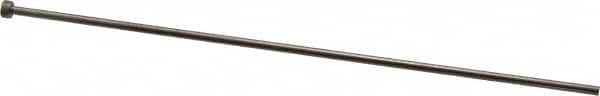 Gibraltar - 1/8" Pin Diam, 1/4" Head Diam x 1/8" Head Height, 8" OAL, Straight Ejector Pin - Steel, 7-7/8" Pin Length - A1 Tooling