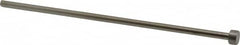 Gibraltar - 11/64" Pin Diam, 11/32" Head Diam x 3/16" Head Height, 6" OAL, Straight Ejector Pin - Steel, 5-13/16" Pin Length - A1 Tooling