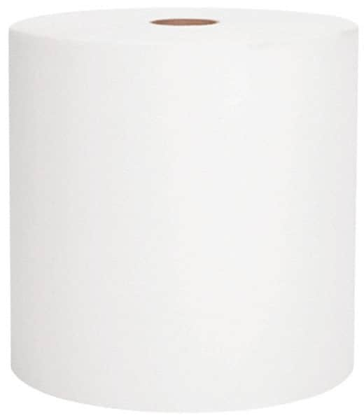 Scott - Hard Roll of 1 Ply White Paper Towels - 8" Wide, 800' Roll Length - A1 Tooling