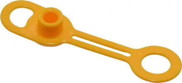 Trico - 1/8 NPT Grease Fitting Cap - Yellow, 10 Pieces - A1 Tooling