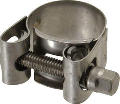 Mikalor - 15/16" Hose, 0.71" Wide x 0.04" Thick, T-Bolt Hose Clamp - 0.91 to 0.98" Diam, Stainless Steel - A1 Tooling