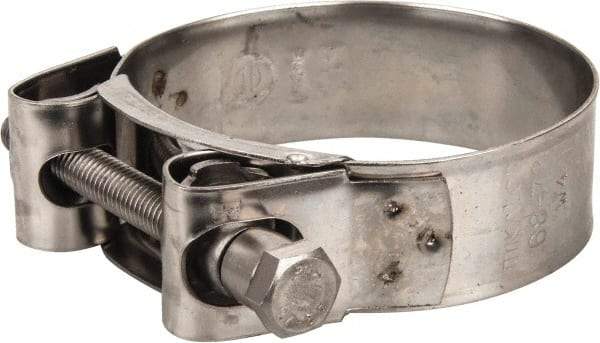 Mikalor - 2-3/4" Hose, 0.98" Wide x 0.04" Thick, T-Bolt Hose Clamp - 2.68 to 2.87" Diam, Stainless Steel - A1 Tooling