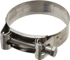 Mikalor - 3-1/4" Hose, 0.98" Wide x 0.04" Thick, T-Bolt Hose Clamp - 3.11 to 3.35" Diam, Stainless Steel - A1 Tooling