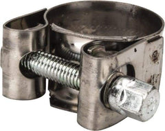 Mikalor - 1" Hose, 0.71" Wide x 0.04" Thick, T-Bolt Hose Clamp - 0.98 to 1.06" Diam, Stainless Steel Band, Housing & Zinc Plated Screw - A1 Tooling