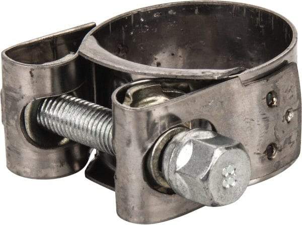 Mikalor - 1-3/16" Hose, 0.78" Wide x 0.04" Thick, T-Bolt Hose Clamp - 1.14 to 1.22" Diam, Stainless Steel Band, Housing & Zinc Plated Screw - A1 Tooling